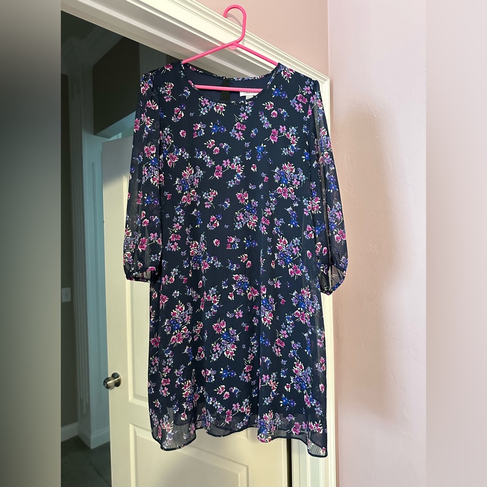 Calvin Klein Floral Dress